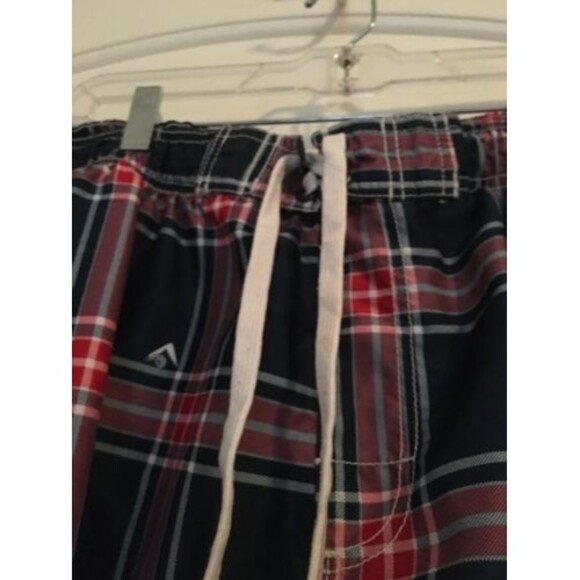 Kanu Surf Men's Plaid Swim Board Shorts 1 Piece Size Large Multicolor - Picture 6 of 11